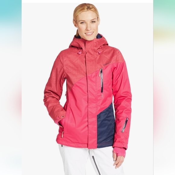 O'Neill Pink & Navy Explore series ski Jacket Women's Size Small - Picture 2 of 14